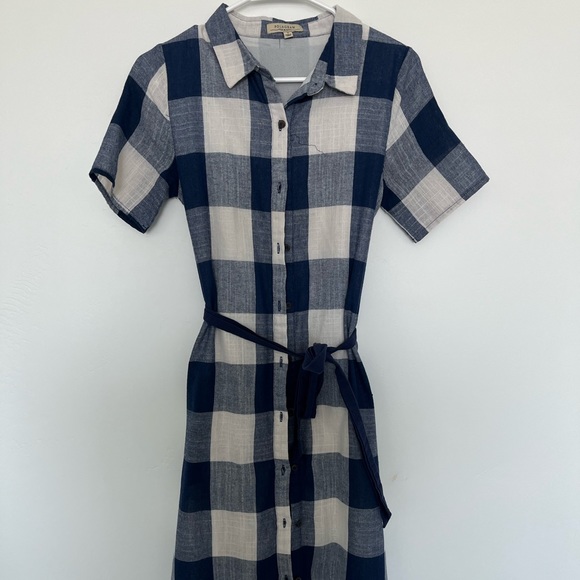 called to surf blue dress Citrus Spring Lyon Knee Dress Blue / XL main image 1
